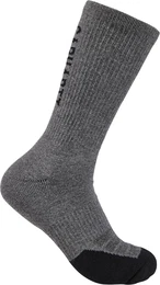 Force Midweight Logo Crew Socken (3er Pack), grau, Gre XL fr Mnner