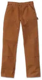 Firm Duck Double-Front Work Dungaree Hose, braun, Gre 44 fr Mnner
