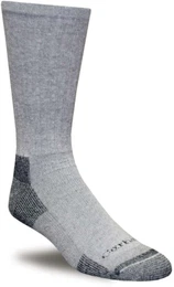 All Season Cotton Crew Work Socken (3er Pack), grau, Gre M fr Mnner