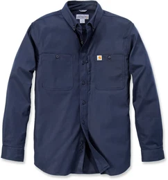 Rugged Professional Work Langarmshirt, blau, Gre 2XL fr Mnner