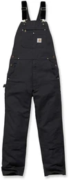 Latzhose, schwarz, Gre 34 fr Mnner