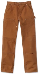 Firm Duck Double-Front Work Dungaree Hose, braun, Gre 40 fr Mnner