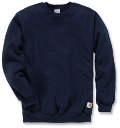 Midweight Crewneck Sweatshirt, blau, Gre 2XL fr Mnner