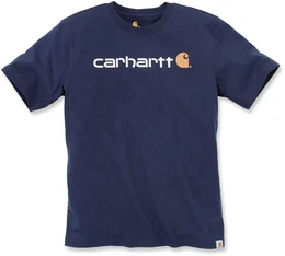 EMEA Core Logo Workwear Short Sleeve T-Shirt, blau, Gre L fr Mnner