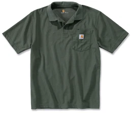 Contractors Work Pocket Poloshirt, grn, Gre XS fr Mnner