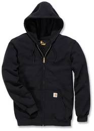 Midweight Zip Hoodie, schwarz, Gre L fr Mnner