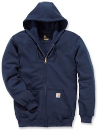 Midweight Zip Hoodie, blau, Gre M fr Mnner
