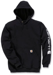 Midweight Sleeve Logo Hoodie, schwarz, Gre XL fr Mnner