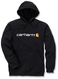 Signature Logo Midweight Hoodie, schwarz, Gre XL fr Mnner