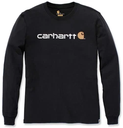 EMEA Workwear Signature Graphic Core Logo Langarmshirt, schwarz, Gre 2XL fr Mnner