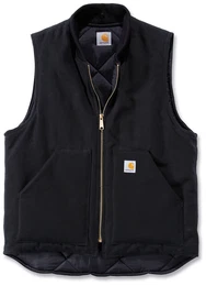 Duck Arctic Quilt Lined Weste, schwarz, Gre L fr Mnner