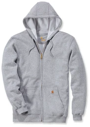 Midweight Zip Hoodie, grau, Gre S fr Mnner
