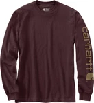 Carhartt Langarmshirt Logo peat