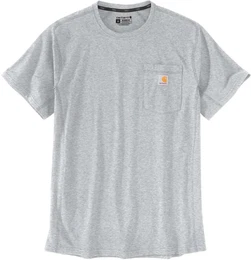 Force Relaxed Fit Midweight Pocket T-Shirt, grau, Gre L fr Mnner
