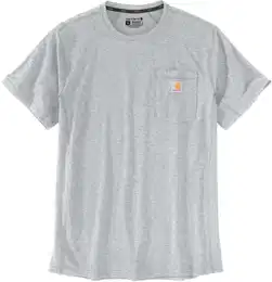 Force Relaxed Fit Midweight Pocket T-Shirt, grau, Gre XL fr Mnner