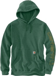 Midweight Sleeve Logo Hoodie, grn, Gre M fr Mnner