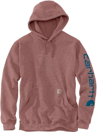 Midweight Sleeve Logo Hoodie, rot-blau, Gre XS fr Mnner