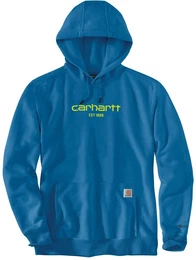 Lightweight Logo Graphic Hoodie, blau, Gre L fr Mnner