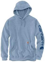 Midweight Sleeve Logo Hoodie, blau, Gre M fr Mnner