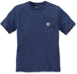 Workwear Pocket T-Shirt, blau, Gre M fr Mnner