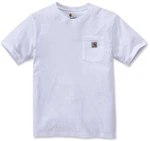 Carhartt Workwear Pocket Rundhalsshirt K87 103296 Weiß/Grau/Hellblau/Rot/Dunkelrot/Dunkelblau/Schwarz/Blau/Dunkelgrau/Khaki/Braun