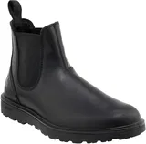 Goldene und schwarze Stiefeletten image
