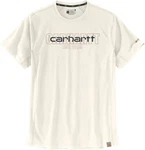 Carhartt Force Relaxed Fit Short-Sleeve Logo Graphic T-Shirt beige