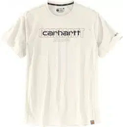 Force Relaxed Fit Midweight Short-Sleeve Logo Graphic T-Shirt, beige, Gre S fr Mnner