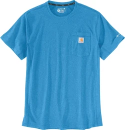 Force Relaxed Fit Midweight Short Sleeve Pocket T-Shirt, blau, Gre 2XL fr Mnner