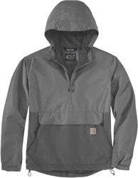 Carhartt Packable Anorak Rain Defender Jacke Grau/Dunkelgrau