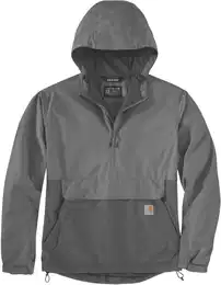 Rain Defender Loose Fit Lightweight Packable Jacke, grau, Gre M fr Mnner