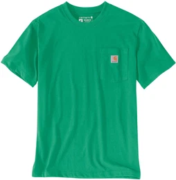 Relaxed Fit Heavyweight K87 Pocket T-Shirt, grn, Gre XS fr Mnner