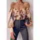 Elegantna Bluza S Uzorkom Chianna, Krem Elegantna Bluza S Uzorkom Chianna, Krem
