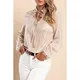 Elegantna Bluza Callafela, Krem