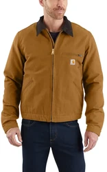 Carhartt Duck Detroit Jacke Braun/Khaki