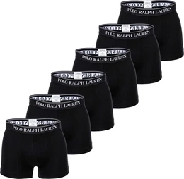 , Herren, Unterhosen, Boxershort Casual Figurbetont CLASSIC-3 PACK-TRUNK, Schwarz, (L, 6er Pack)