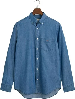Gant Langarmhemd Regular Fit Jeanshemd