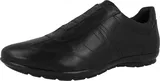 Schwarz Silberne Turnschuhe ohne Schnürsenkel image