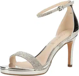 , Damen, Sandalen, Sandalen, Silber, (41)