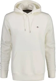 , Herren, Pullover, Kapuzensweater, Weiss, (S)