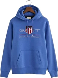 , Herren, Pullover, hoodie archive hield, Blau, (S)