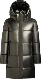 , Damen, Jacke, Haya Shiny-YM (L), Braun, L