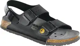 , Sicherheitsschuhe, Milano ESD Birko-Flor Schwarz (45)
