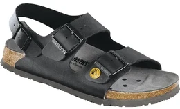 , Sicherheitsschuhe, ESD-Sandale Milano, Grsse 42, schwarz, schmal (42)