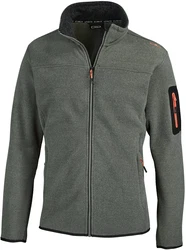 CMP Herren Knitted Jacquard Jacke blau