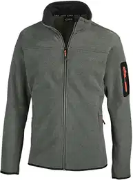 Jacquard-Fleecejacke, bluestone-b., 58