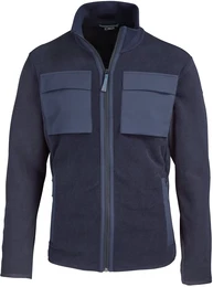Fleecejacke, black blue, 56