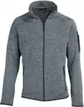 CMP Sweatjacke Man Jacket Knit-Tech alluminio/titanio/grau