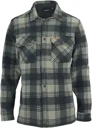 Hemd Fleece, sage-antracite, 58