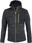 CMP Herren Hoodie Jacke schwarz/nero mel.